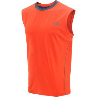 THE NORTH FACE Mens Ampere Sleeveless T Shirt   Size 2xl, Fiery Red