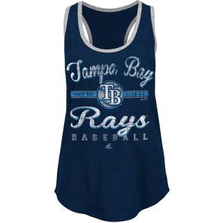 MAJESTIC ATHLETIC Womens Tampa Bay Rays Authentic Tradition Tank Top   Size
