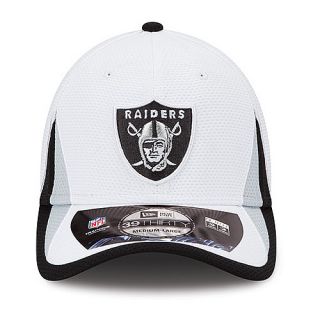 NEW ERA Youth Oakland Raiders Training Camp 39THIRTY Stretch Fit Cap, White
