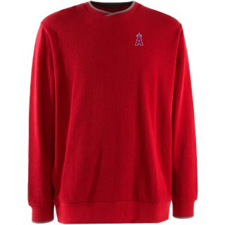 Antigua Mens Los Angeles Angels Executive Long Sleeve Crewneck Sweater   Size