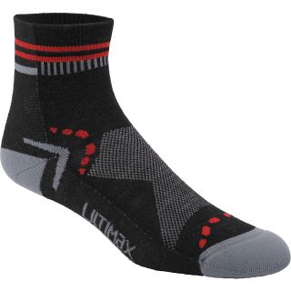 WIGWAM Adult Single Trax Pro Quarter Socks   Size Medium, Black