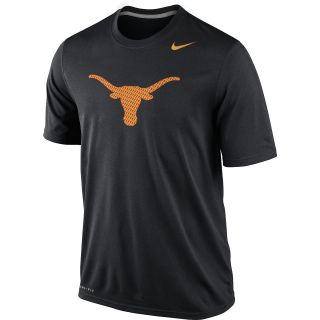 NIKE Mens Texas Longhorns Dri FIT Hypercool Legend Short Sleeve T Shirt   Size