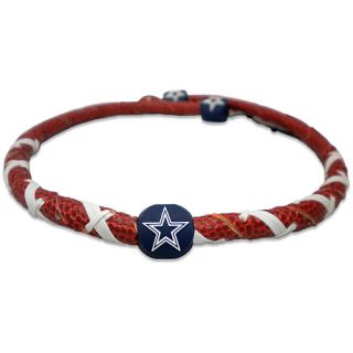 Gamewear Dallas Cowboys Classic Spiral Genuine Football Leather Necklace