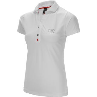 HELLY HANSEN Womens Skagen Short Sleeve Polo   Size XS/Extra Small, White