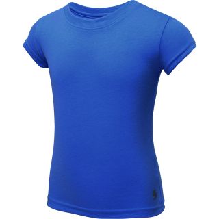 SOFFE Girls No Sweat Crew Short Sleeve T Shirt   Size Xl, Dazzling Blue