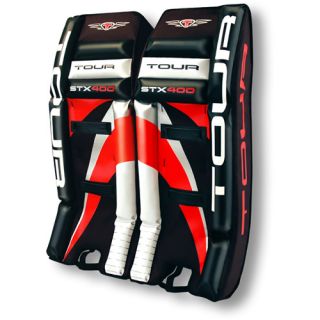 Tour Hockey 400 Youth Roller Hockey Goalie Pads   Size 27 Inches,