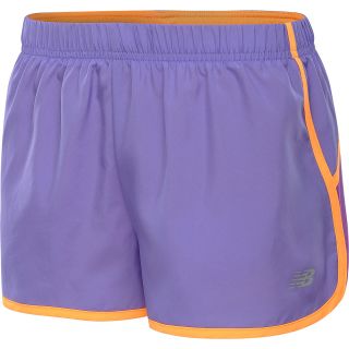 NEW BALANCE Womens Running Shorts   Size Large, Purple
