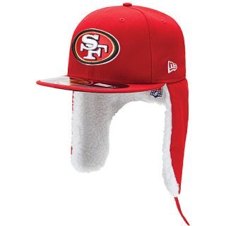 NEW ERA Mens San Francisco 49ers On Field Dog Ear 59FIFTY Fitted Cap   Size 7.