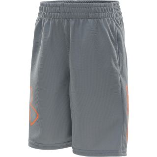 UNDER ARMOUR Little Boys Souped Up Shorts   Size 6, Steel