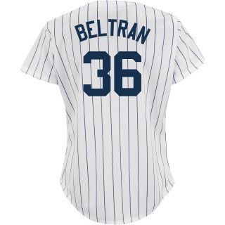 Majestic Athletic New York Yankees Carlos Beltran Womens Replica Home Jersey  