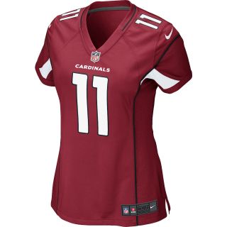 NIKE Womens Arizona Cardinals Larry Fitzgerald Game Team Color Jersey   Size