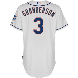 Majestic Athletic New York Mets Curtis Granderson Authentic Alternate Home 1