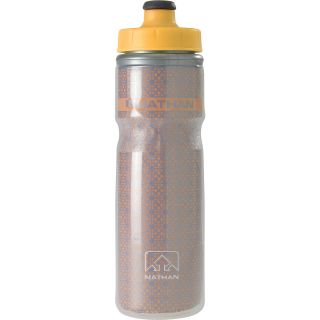 NATHAN Fire & Ice Insulated Water Bottle   20 oz   Size 20oz, Orange