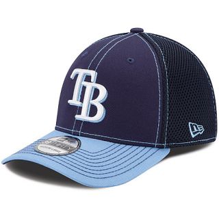 NEW ERA Mens Tampa Bay Rays Two Tone Neo 39THIRTY Stretch Fit Cap   Size M/l,