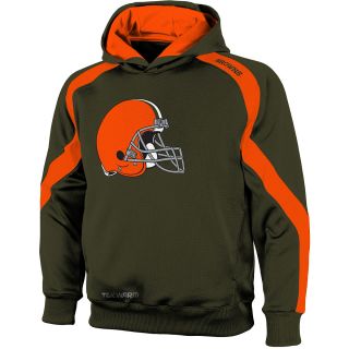 NFL Team Apparel Youth Cleveland Browns Gameday Hoody   Size Medium