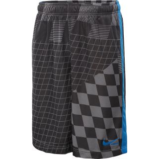 NIKE Mens Lacrosse Print Lacrosse Training Shorts   Size 2xl, Md.grey