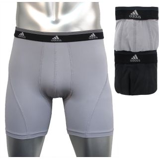 adidas Sport Performance CL 2 Pack Boxer Brief   Size XL/Extra Large, Asst