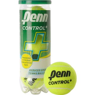 PENN Youth Control + Reduced Speed Tennis Balls   3 Pack, Yellow