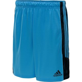 adidas Mens Speedkick Soccer Shorts   Size Medium, Cyan
