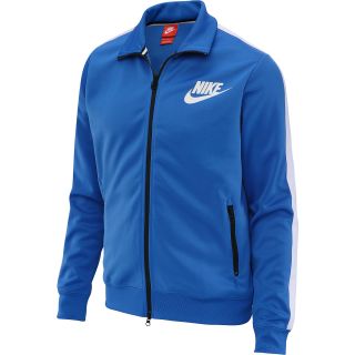 NIKE Mens Logo Track Jacket   Size Xl, Prize Blue