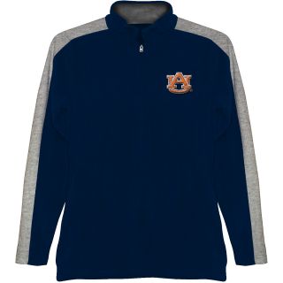 T SHIRT INTERNATIONAL Mens Auburn Tigers BF Conner Quarter Zip Jacket   Size