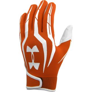 UNDER ARMOUR Adult F3 Receiver Gloves   Size Xl, Orange