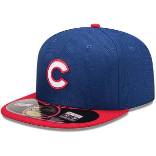 NEW ERA Mens Chicago Cubs 2014 Diamond Era 59FIFTY Tech BP Cap   Size 7.375,