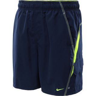 NIKE Mens Core Velocity 7 Volley Shorts   Size Small, Obsidian