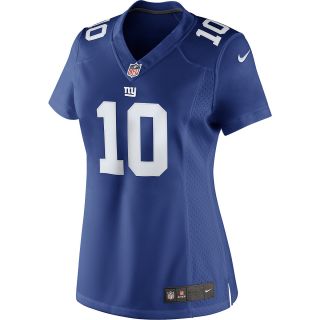 NIKE Womens New York Giants Eli Manning Game Team Color Jersey   Size Large,