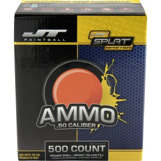 JT SplatMaster .50 Caliber Ammo   500 Count, Orange