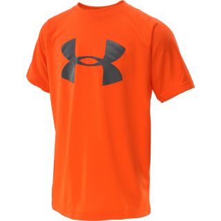 UNDER ARMOUR Boys UA Tech Big Logo Short Sleeve T Shirt   Size Large, Blaze