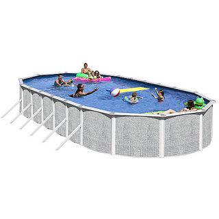 Heritage Pools 52 Complete Oval Pool Package   Size x (331852)