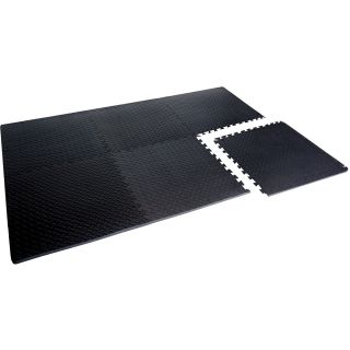 Cap Barbell Anti Microbial 24 x 24 3/4 6 Piece Puzzle Mat (MT 2206AM)