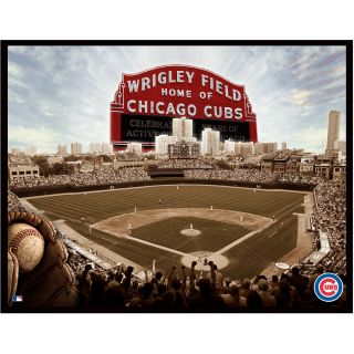 Artissimo Chicago Cubs Team Glory 16X20 Canvas Art (ARTBBCHICGLO16)