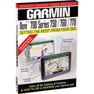 Bennett Marine Instructional DVD for the Garmin Nuvi 700 Series GPS (N1359DVD)