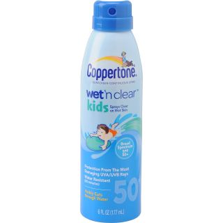 COPPERTONE Wet N Clear Kids SPF 50+ Continuous Spray Sunscreen