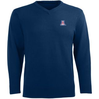 Antigua Mens Arizona Wildcats Ambassador Knit V Neck Sweater   Size XXL/2XL,