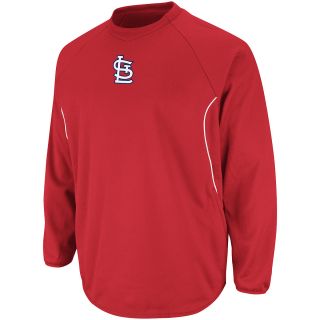 Majestic Mens St. Louis Cardinals Thermabase Tech Fleece   Size Medium, St.
