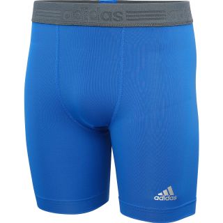 adidas Mens TechFit Dig Short Tights   Size 2xl, Blue/onix