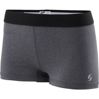 SOFFE Juniors Soffe Dri Shorts   Size Large, Grey Heather/black