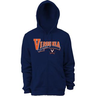 Classic Mens Virginia Cavaliers Hooded Sweatshirt   Navy   Size XXL/2XL,