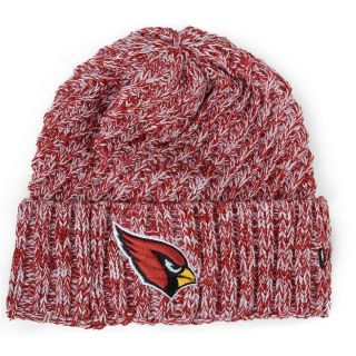 NEW ERA Womens Arizona Cardinals Twisted Around Knit Hat, Cardinal
