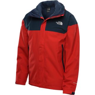 THE NORTH FACE Mens Phere Triclimate Jacket   Size Xl, Red/deep Water