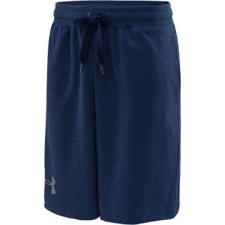 UNDER ARMOUR Mens Charged Cotton Legacy Shorts   Size Medium, Heather
