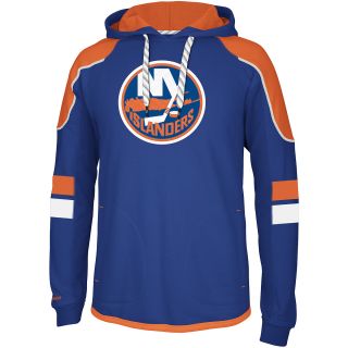 REEBOK Mens New York Islanders Playbook Fleece Hoody   Size Large, Dk.blue