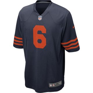 NIKE Mens Chicago Bears Jay Cutler Game Team Color Throwback Jersey   Size