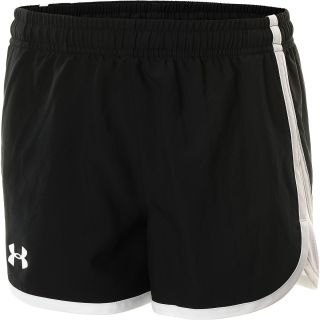 UNDER ARMOUR Girls Escape 3 inch Shorts   Size Large, Black