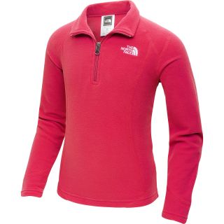 THE NORTH FACE Girls Glacier 1/4 Zip Jacket   Size Small, Passion Pink