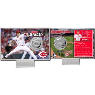 The Highland Mint Homer Bailey Silver Coin Card (HB14SPCCK)