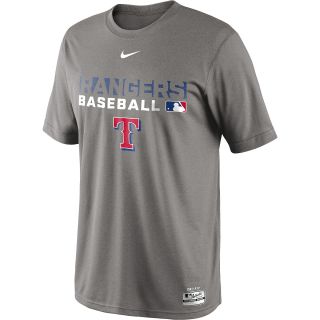 NIKE Mens Texas Rangers AC Dri FIT Legend Team Issue Short Sleeve T Shirt  